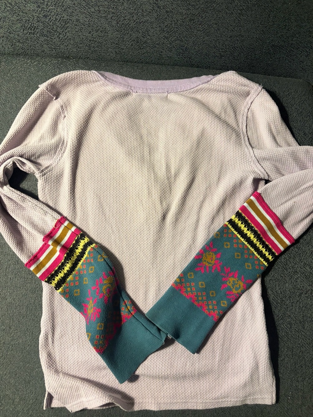 We The Free Lavender Knit Top - Picture 3 of 3